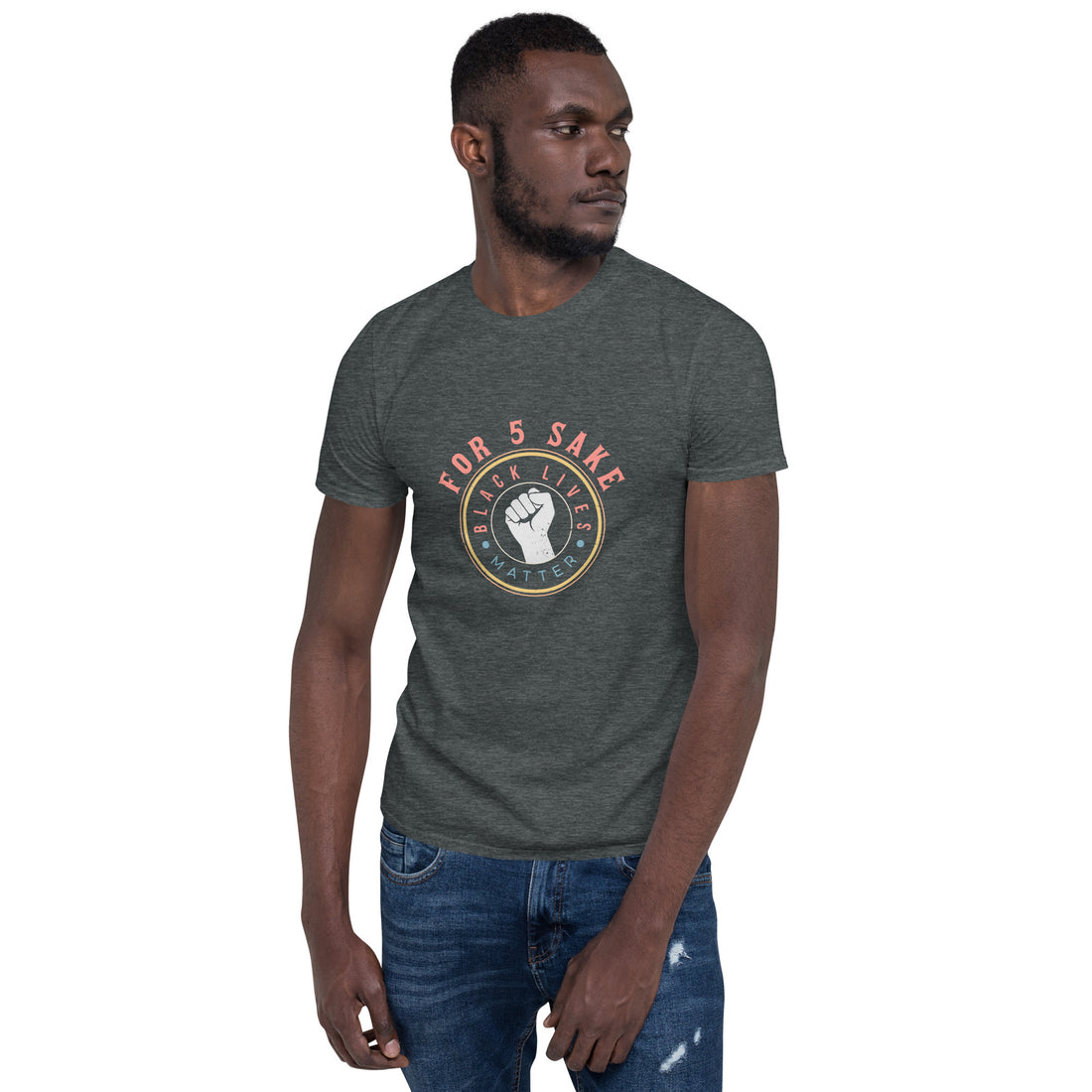 Black Lives Matter For 5 Sake Short-Sleeve Unisex T-Shirt